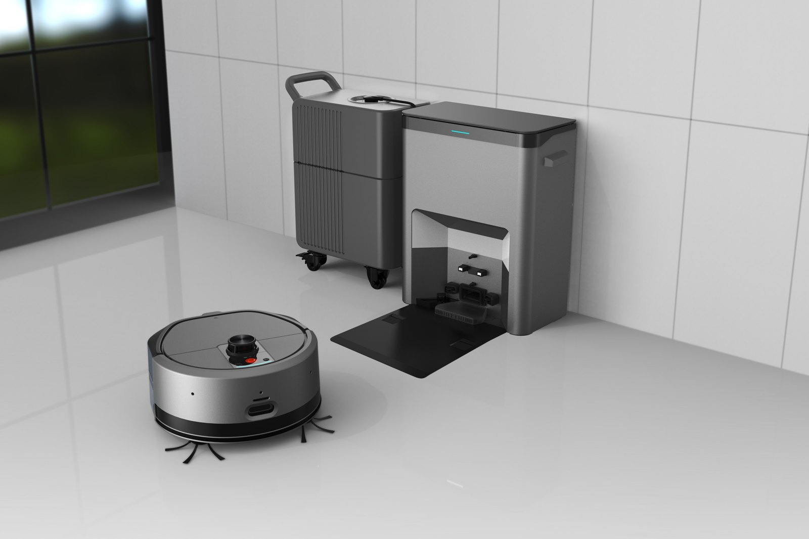 RV3 Arbeitsstation mit Wassertank